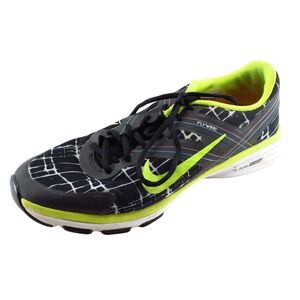 Nike Flywire Size 8.5 M Black Lace Up Running Fabric Women‎ Shoe